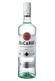 Bacardi Carta Blanca 750Ml
