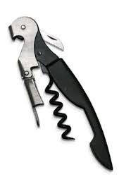 Sacacorchos 2 Tiempos Mango Negro