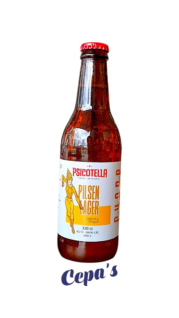 Psicotella - Pilsen Lager 330cc